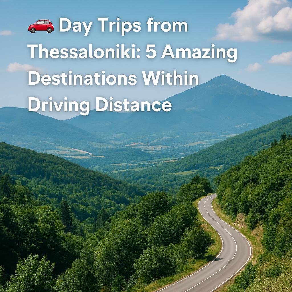 🚗 Day Trips from Thessaloniki: 5 Amazing Destinations Within Driving Distance